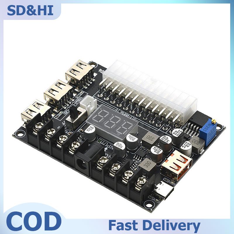 SD&HI 20 24 Pin Atx Power Control Panel-Adjustable Voltage with Red Digital Display-Supports Pd2.0 Pd3.0 Giá 193,186 Đồng*Miễn phí vận chuyển