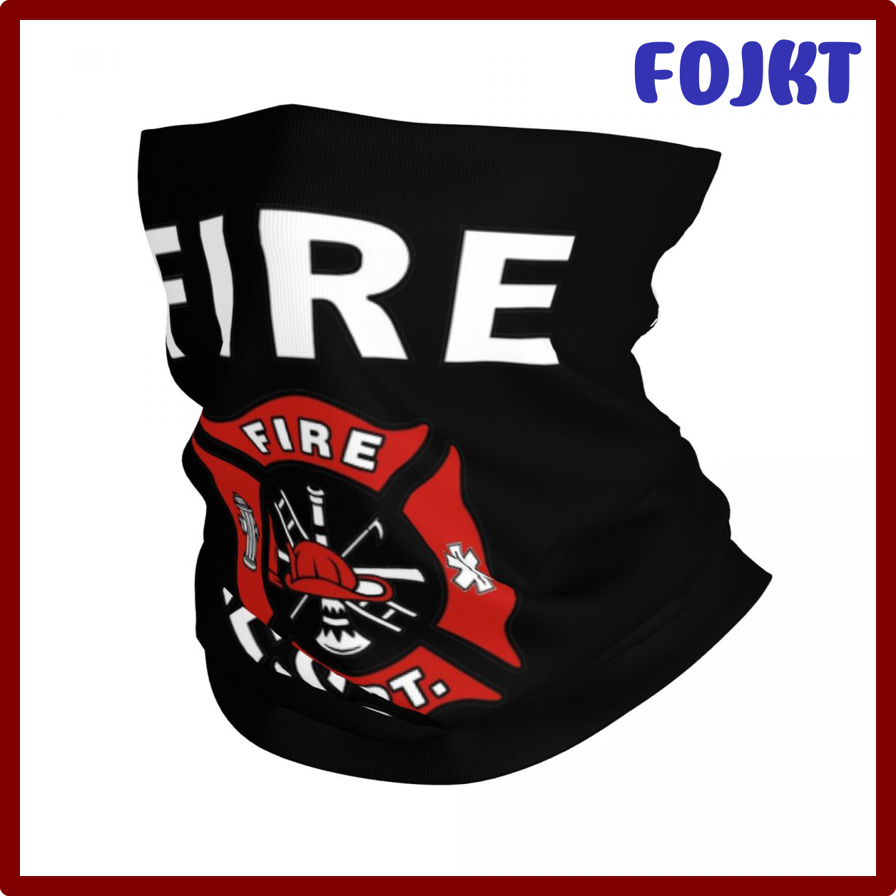 Fdjkt FEUER rettung feuerwehr Mann feuerwehr Mann Bandana hals abdeckung gedruckt sturmhauben Gesichts Maske schal warme kopf bedeckung läuft für männer frauen erwachsene fhddr