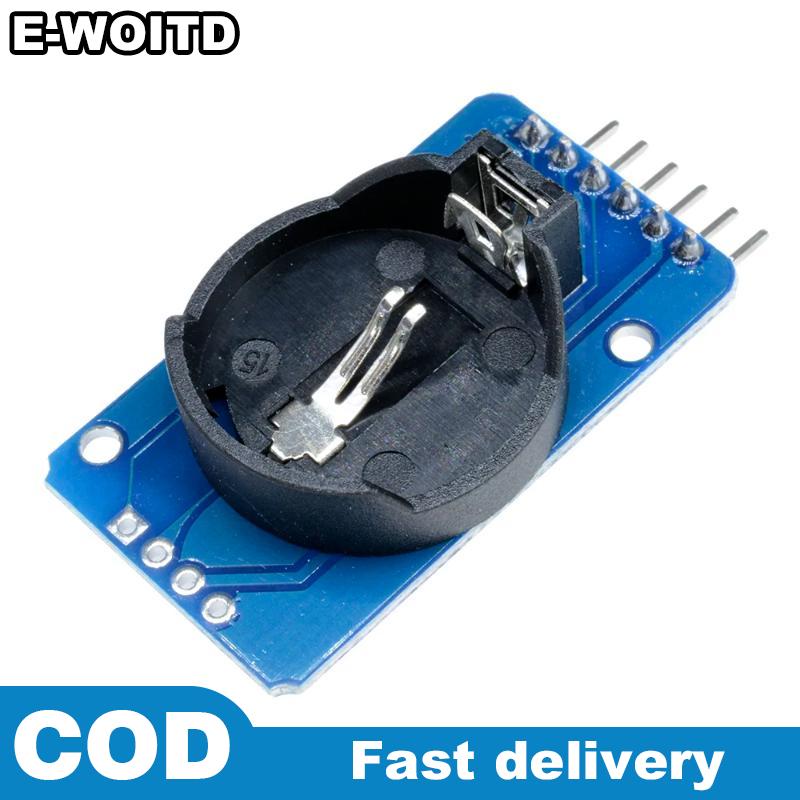 E-WOITD DS3231 IIC AT24C32 mô-đun 1 cái I2C RTC Độ chính xác cao thời gian thực đồng hồ hẹn giờ cho robot tự phát triển dự án không có pin Giá 76,000 Đồng*Miễn phí vận chuyển