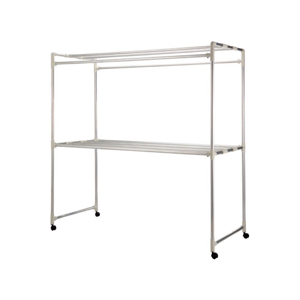 INDEX LIVINT MALL GIANT CLOTHES DRYING RACK 150 X 60 X 150 CM. - SILVER ราคา 1,590 บาท*ส่งฟรี