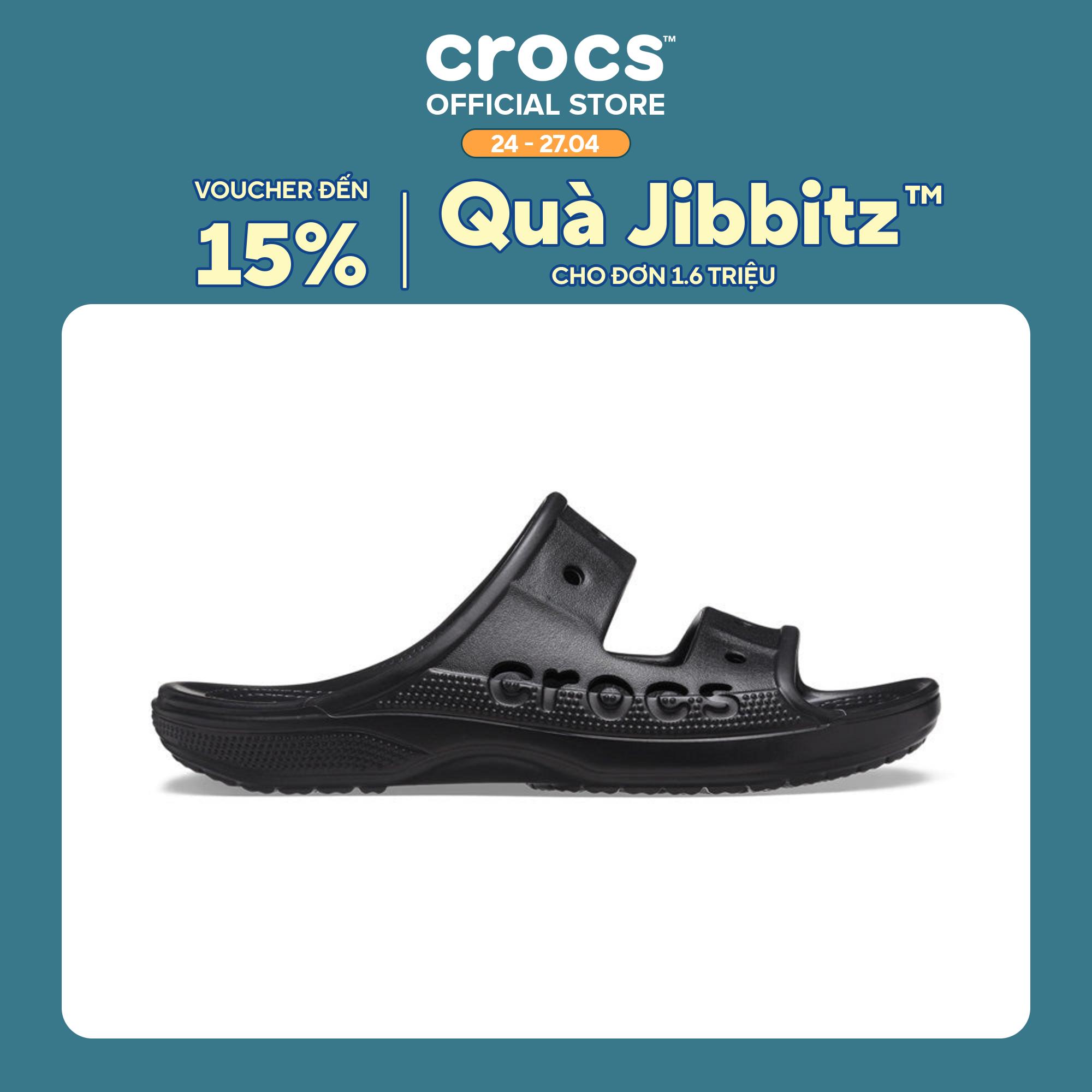 Dép Unisex Crocs Baya Black - 207627-001