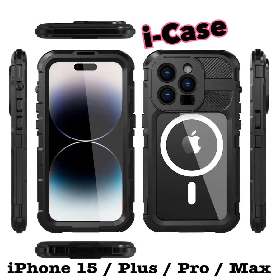IPHONE 15 15 Pro Max 15 Plus Case EXTREME 360 WaterProof DLL iPHONE15 Harga  487,500 Ringgit*Penghantaran Percuma