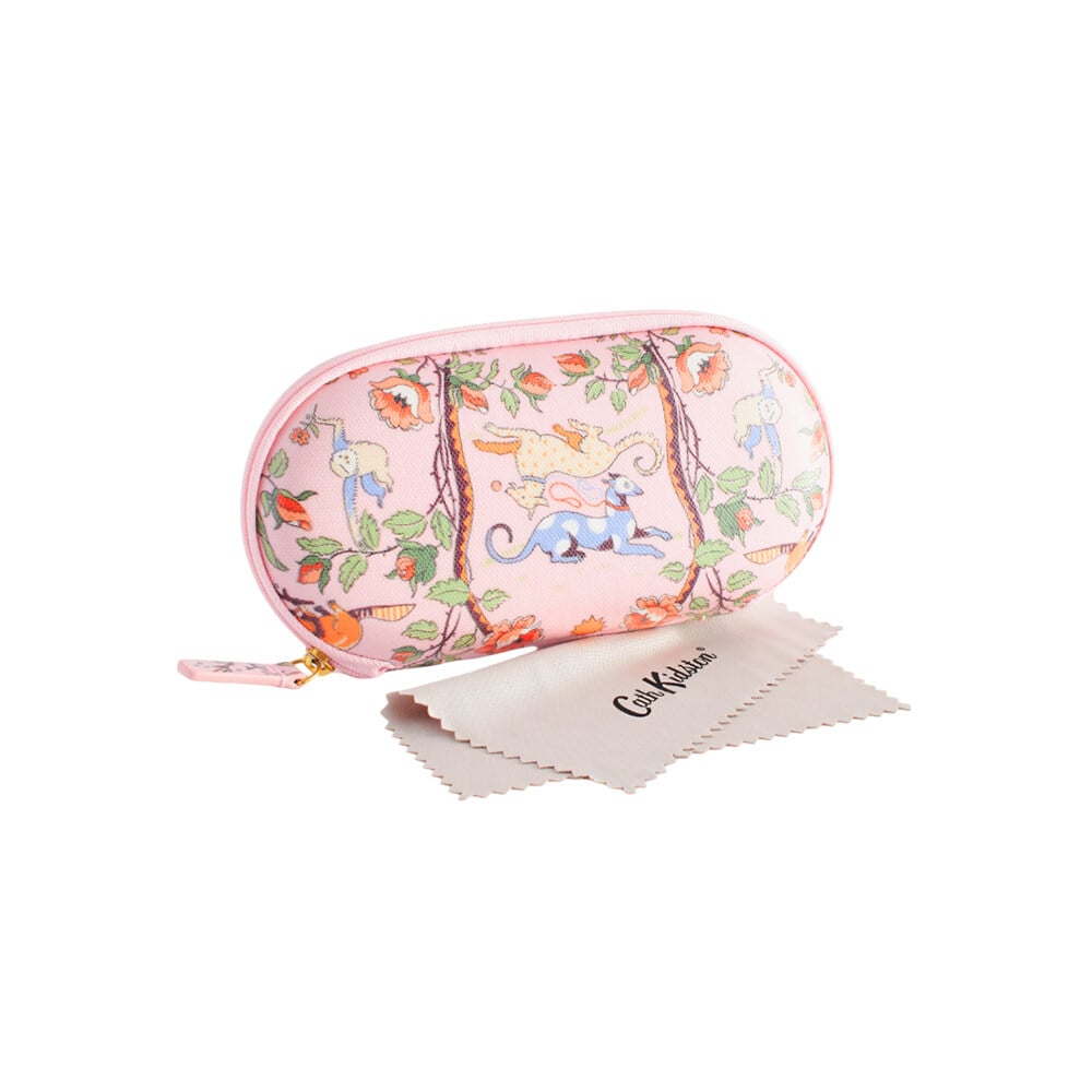 Hộp đựng mắt kính/Glasses Case - Flowers & Friends - Hồng