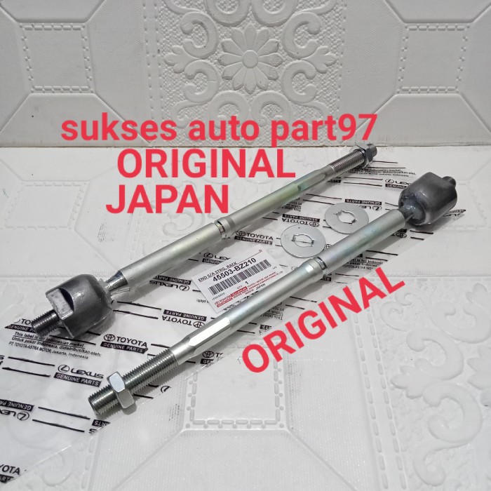 rack end long tie rod depan toyota all new rush 2018 up 1pcs original Harga 250,000 rupiah*Gratis Ongkir