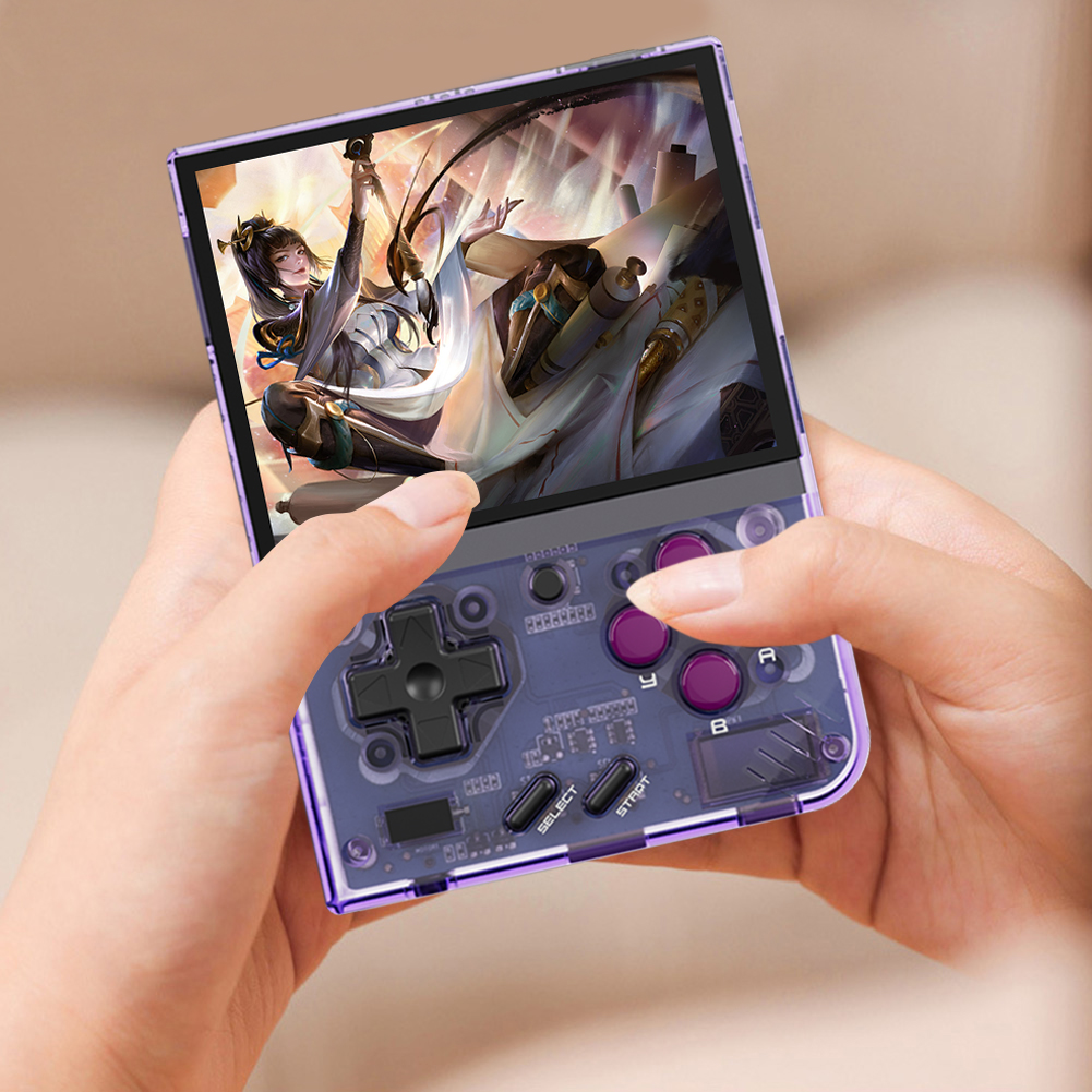 [xieji] MIYOO Mini Plus V3 Handheld Game Console 3.5Inch IPS Screen Linux System 10000+ Classic Games Portable Pocket Video Game Player ราคา  3,554 บาท*ส่งฟรี