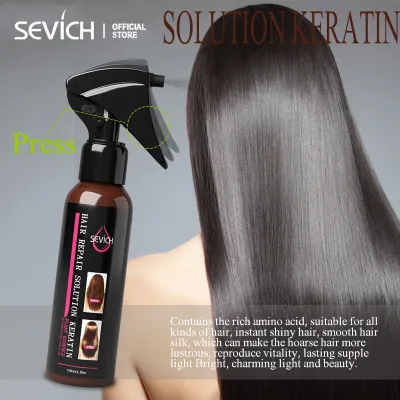 SEVICH Keratin Hair Mask Spray Deep Repairs Damage Hair 100ml Leave-in Hair Care Treatment