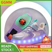 Heelys Flashing Light Double-Wheel Skate Shoes for Kids