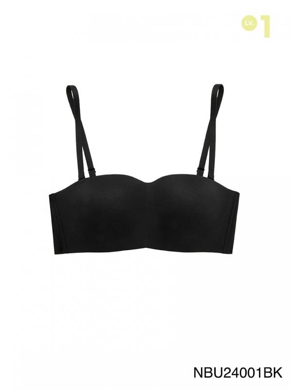 [Online Exclusive] Sabina Pretty Perfect Level 1 Wireless Strapless Bra Style No. NBU24001BK - Black ราคา 249 บาท*ส่งฟรี