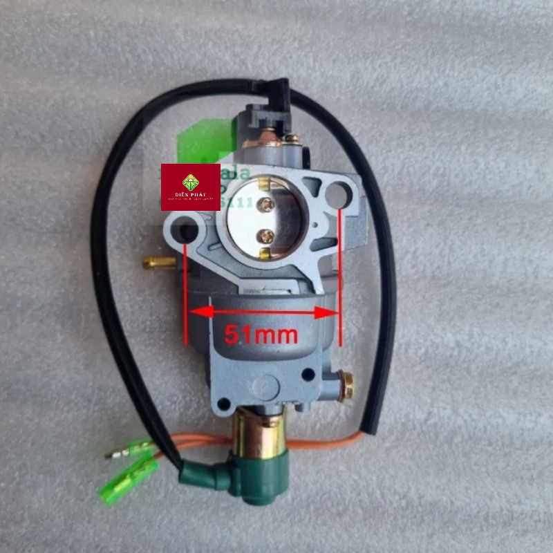 Chế hòa khí máy phát điện 5KW...