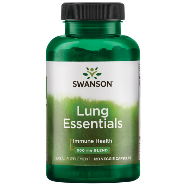 Viên uống bổ phổi Swanson Lung Essentials 500mg 120 viên