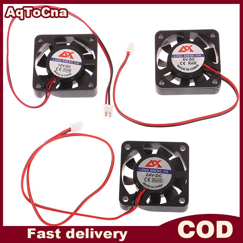 Sehth 1 Piece 4 Cm. 5V12V24V Pc Computer Laptop Cpu Vga Graphics Card Cooling Fan Cooling Fan Graphics Card Ball Fan Accessories ราคา 19 บาท*ส่งฟรี