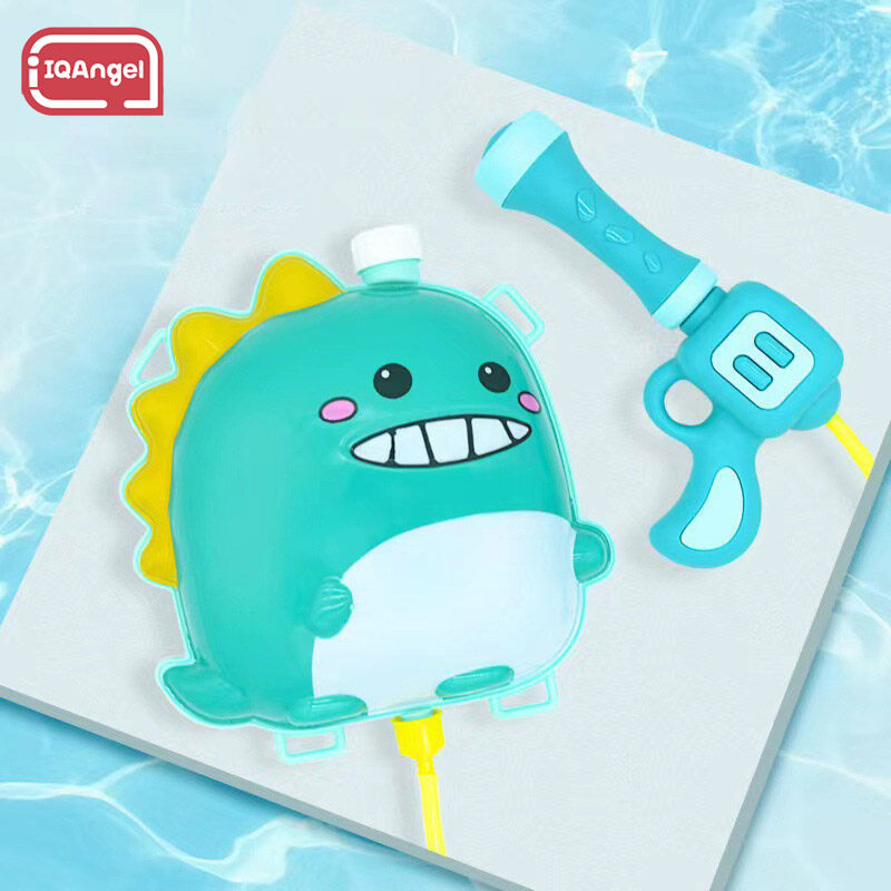 IQANGEL Children's Backpack Water Toys Pull-out Beach Water Spray Toys Boy Toys ราคา 148 บาท*ส่งฟรี