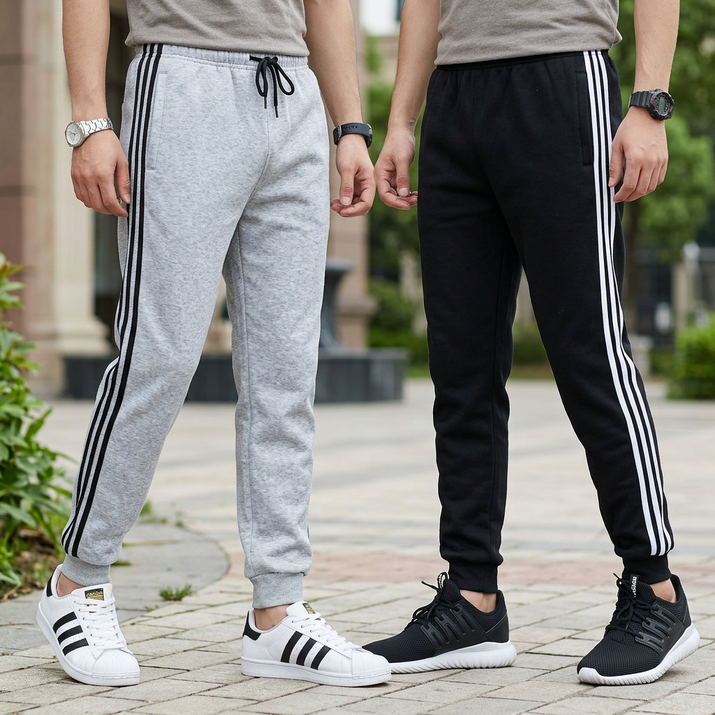 Pack of 2 trousers for men_Trending colors trousers for men_Stylish trousers_sports trousers_summer trouser