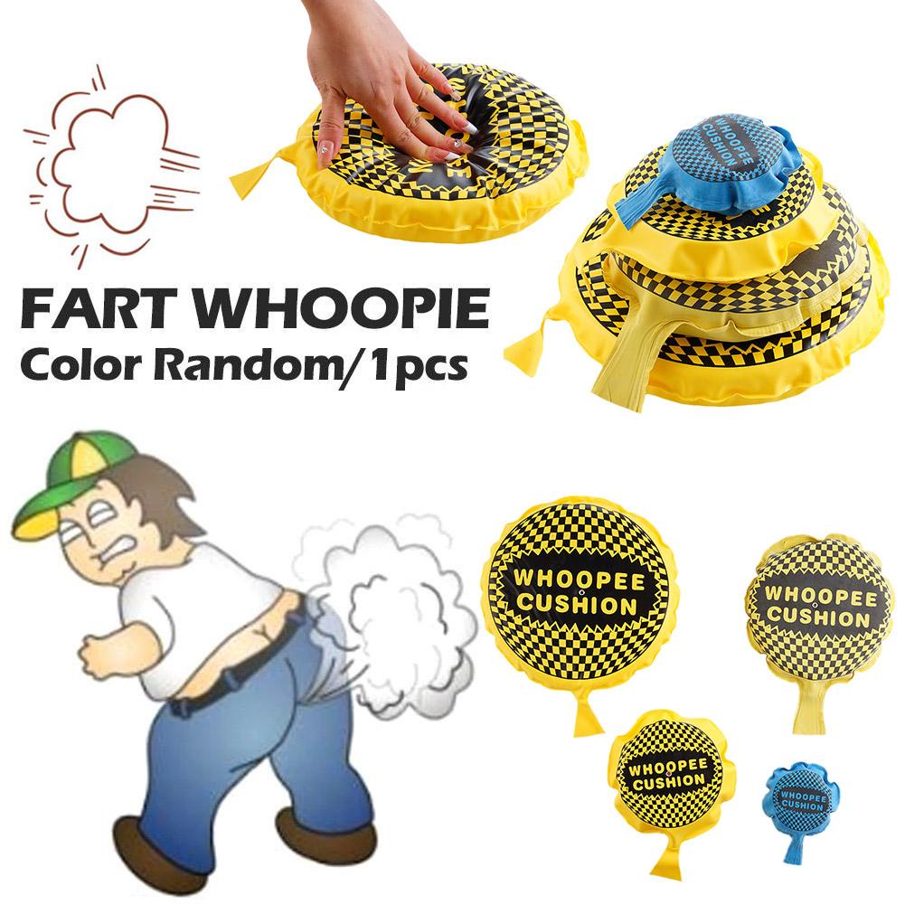 Fart Whoopie Gag Trick Fun Prank Toy Cushion Color H3I8 Random