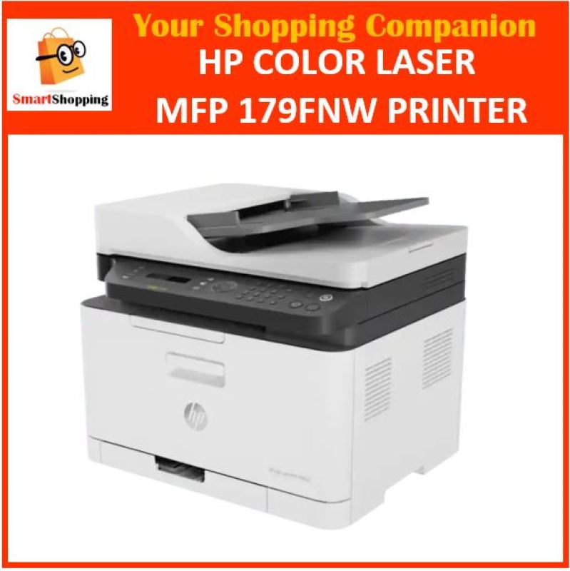 HP Printer Color Laser MFP 179FNW Wireless Color Print Scan Copy Fax Print on Mobile Devices Singapore