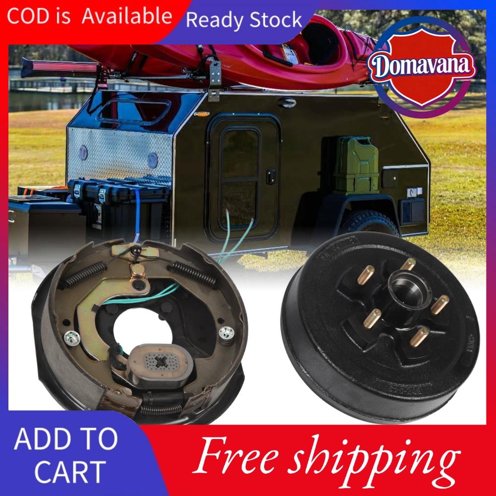 Domavana ACOGEDO 13PCS Trailer Axle Brake Kit 5 On 4 5in Hub for 3500 Lbs Boat Trailer Spindle Power and Down Trail Axle Brake KitTrailer Hub KitTrailer Electric Giá 5,115,000 Đồng*Miễn phí vận chuyển