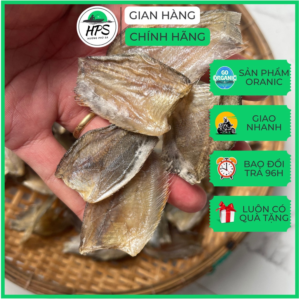 Khô cá sặc đồng, khô cá sặc Cà Mau loại ngon túi hút chân không 500g - Hương Phù Sa