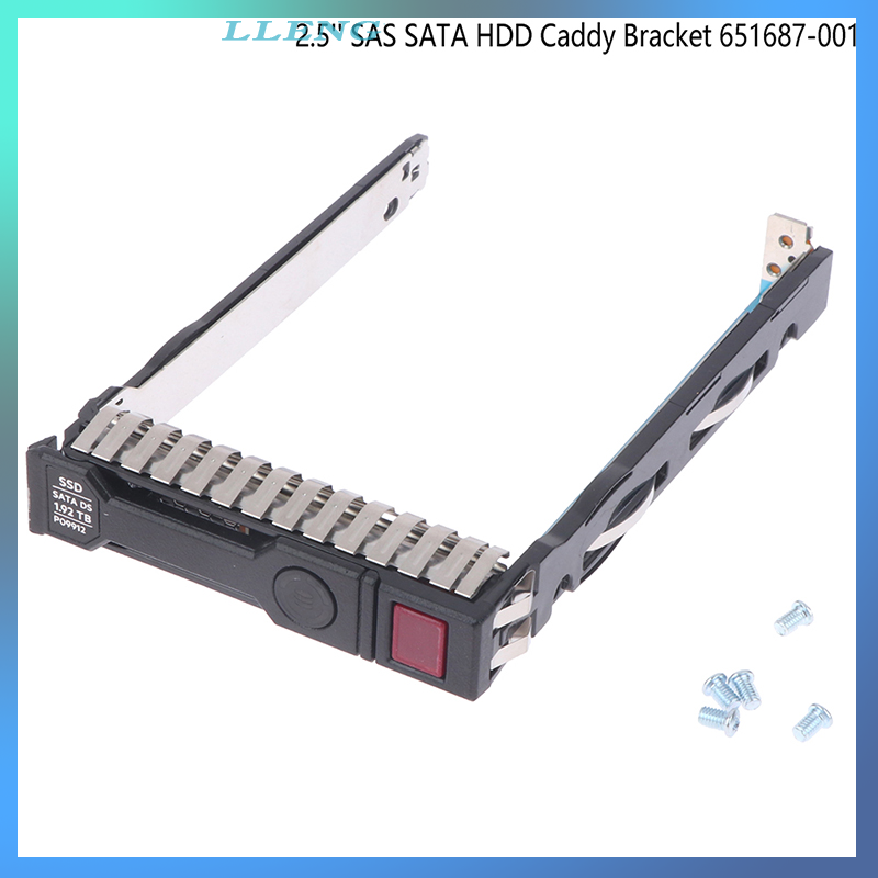 Lleng 2.5 ''sas SATA HDD Caddy Bracket 651687-001 cho DL380 G9 DL360 G8 G9 G10 651687-001 2.5inch máy chủ khay