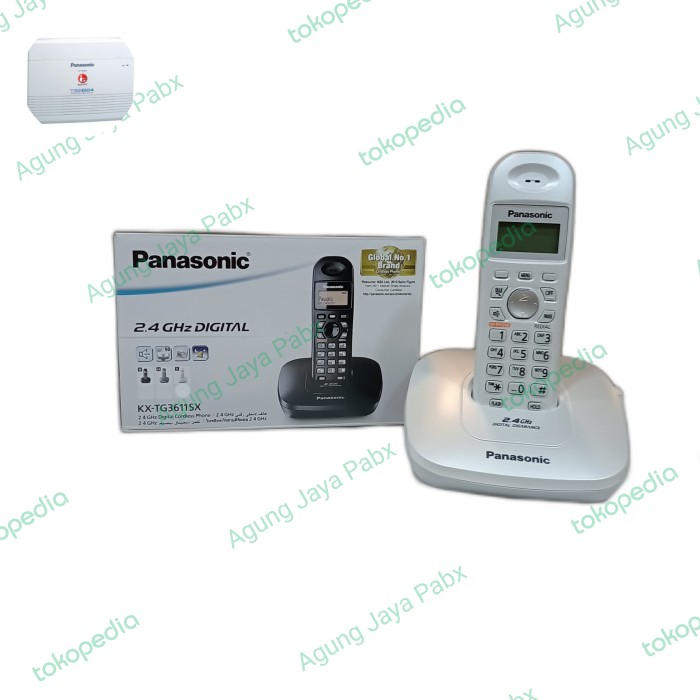 PESAWAT TELEPON WIRELESS PANASONIC KXTG 3611CX Harga  1,065,000 Ringgit*Penghantaran Percuma