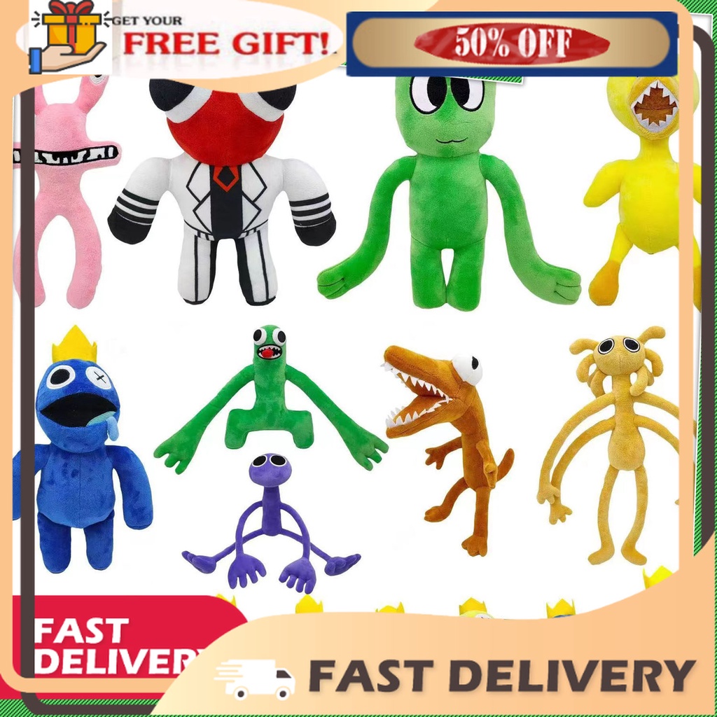 SOFT PLUSH ROBLOX Doors Rainbow Friends Robot A Must-have Gift For