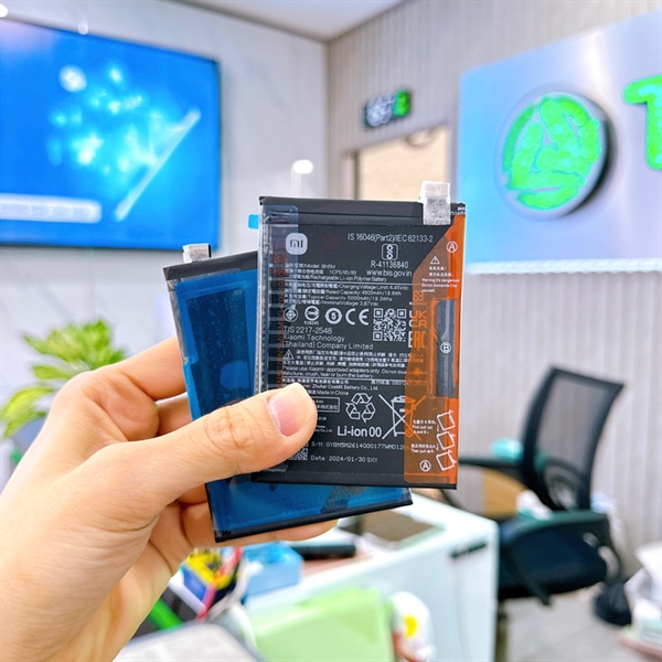 Pin xiaomi redmi note 12 4g hàng như hình.