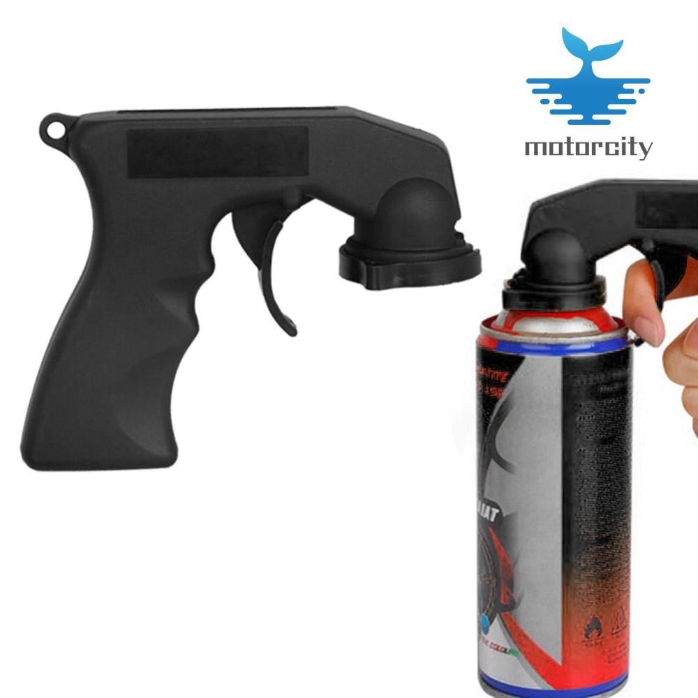 Bảo dưỡng sơn xe súng phun sơn Aerosol Gun Adapter xử lý với Grip kích hoạt màu đen