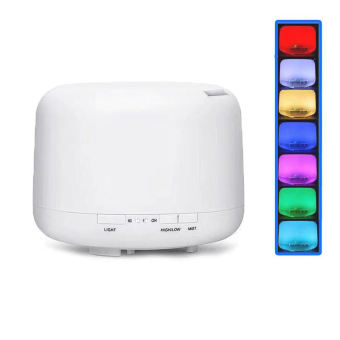 Romoss Máy Khuếch Tán Hương Thơm Tinh Dầu 500ml, Chế Độ Hẹn Giờ Điều Khiển Miễn Phí (Đèn Led 7 Màu/Đèn Sưởi Ấm) Có Điều Khiển Từ Xa