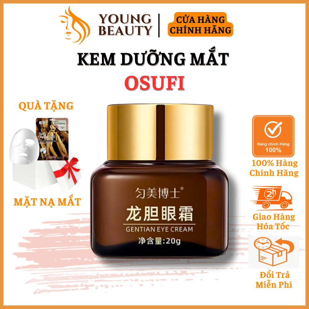 Kem dưỡng mắt OSUFI - OSUFI kem làm sáng da, mờ quầng thâm, bọng mắt, ngăn lão hoá, ngừa nếp nhăn - 