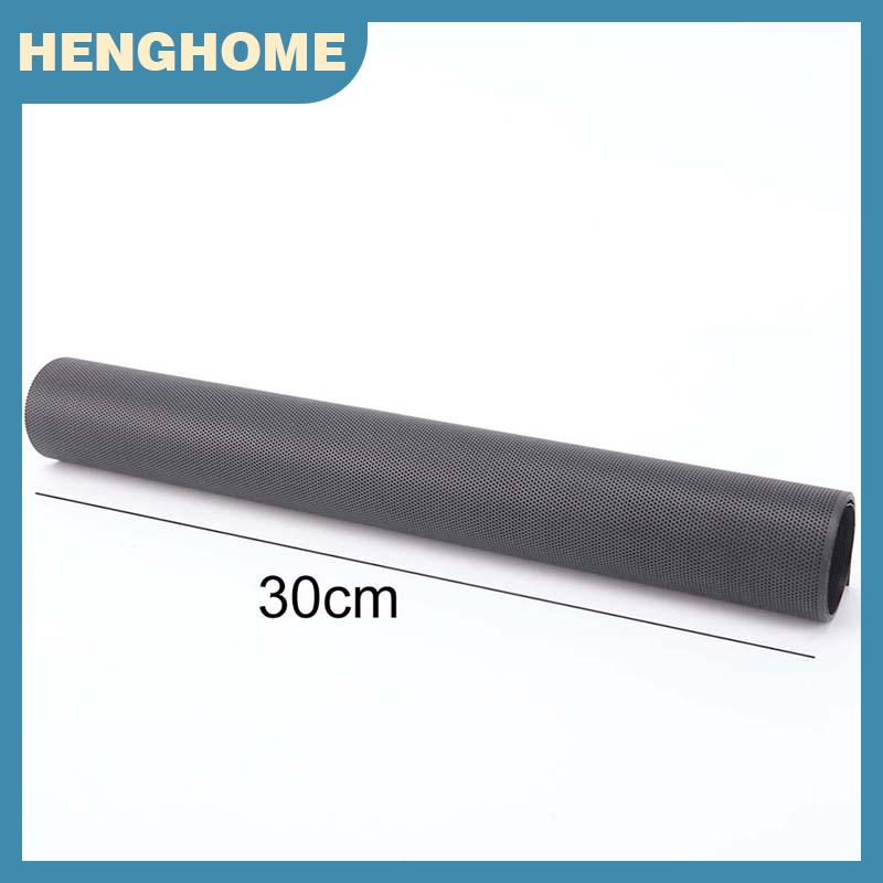 HENGHOME Lưới Máy Tính Tự Làm 30X100Cm Vỏ Bọc Máy Tính PC PVC Vỏ Bộ Lọc Bụi Màu Đen Làm Mát Quạt