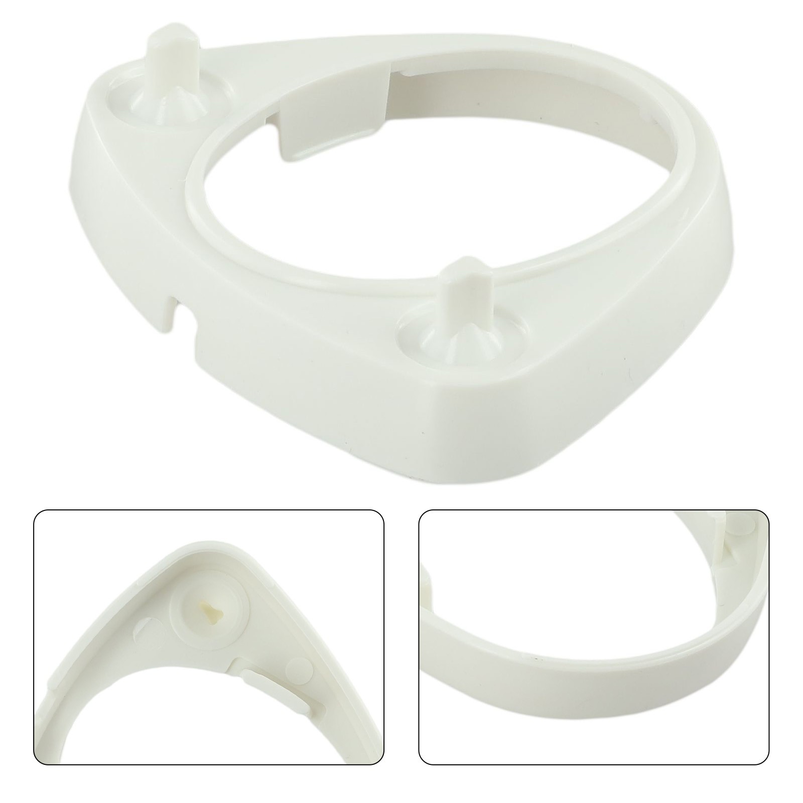 Bàn chải đánh răng chủ trắng 8.5*7.5*2cm an toàn phụ kiện nhà đầu bàn chải đánh răng điện bàn chải