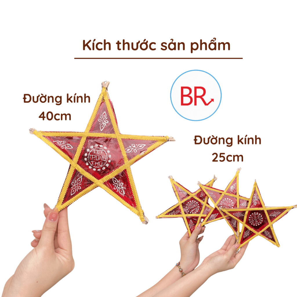 [Trung Thu 2025] Đèn Lồng Hình Ngôi Sao Hình Hoa Cho Bé Vui Trung Thu - Đồ Chơi Cầm Tay Phụ Kiện Decor Lớp Học ANGI