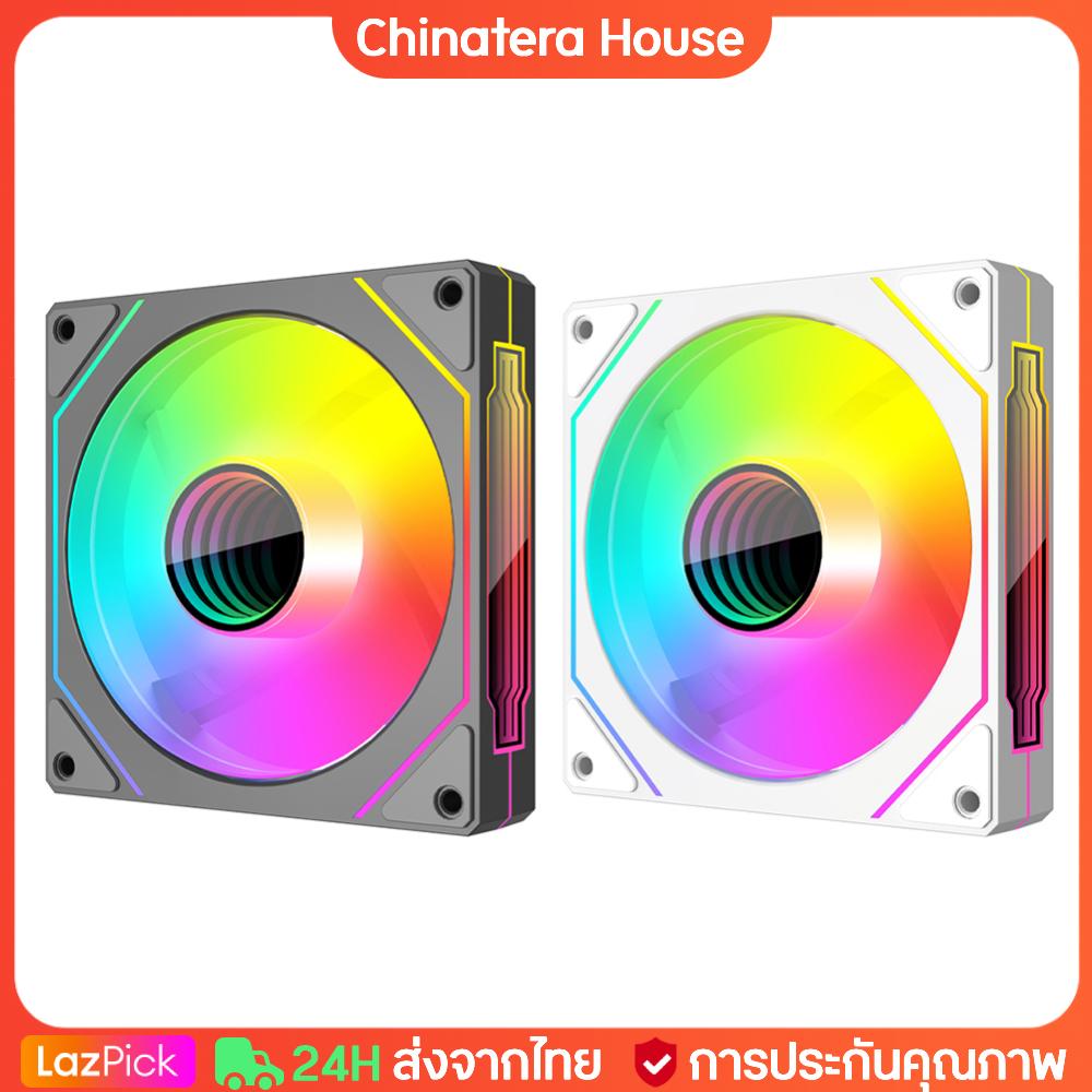 12 ซม.กระจกอินฟินิตี้เงียบคอมพิวเตอร์คูลเลอร์พัดลมARGB 5V 3Pin 4 ขาPWMพัดลมแชสซีคอมพิวเตอร์ 800-1800 รอบต่อนาทีเงียบVentiladorสำหรับพีซีคูลเลอร์และกรณี ราคา 149 บาท*ส่งฟรี