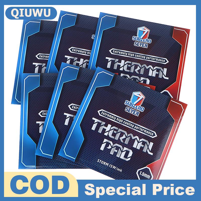 Qiuwu Subzero Seven-Ultimate 15W Mk Thermal Pad Cpu Gpu Graphics Motherboard Silicone Grease Pad Thermal Pad Silicone Pad Giá 41,507 Đồng*Miễn phí vận chuyển