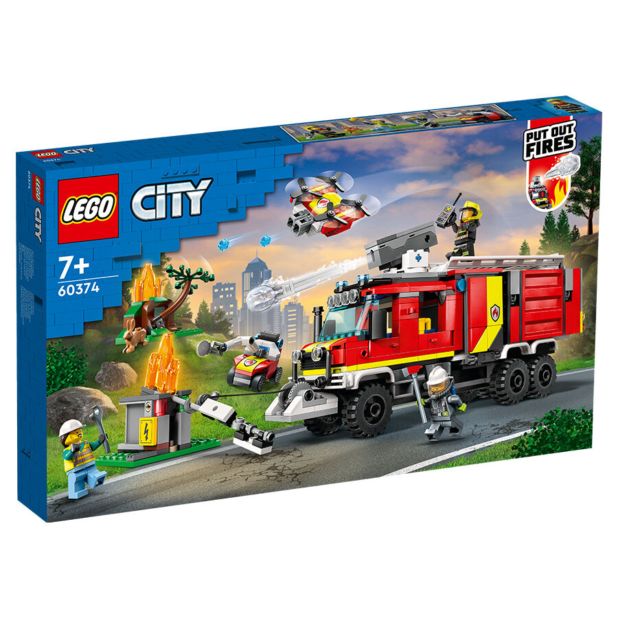 LEGO City Fire Command Truck 60374 ราคา 2,490 บาท*ส่งฟรี