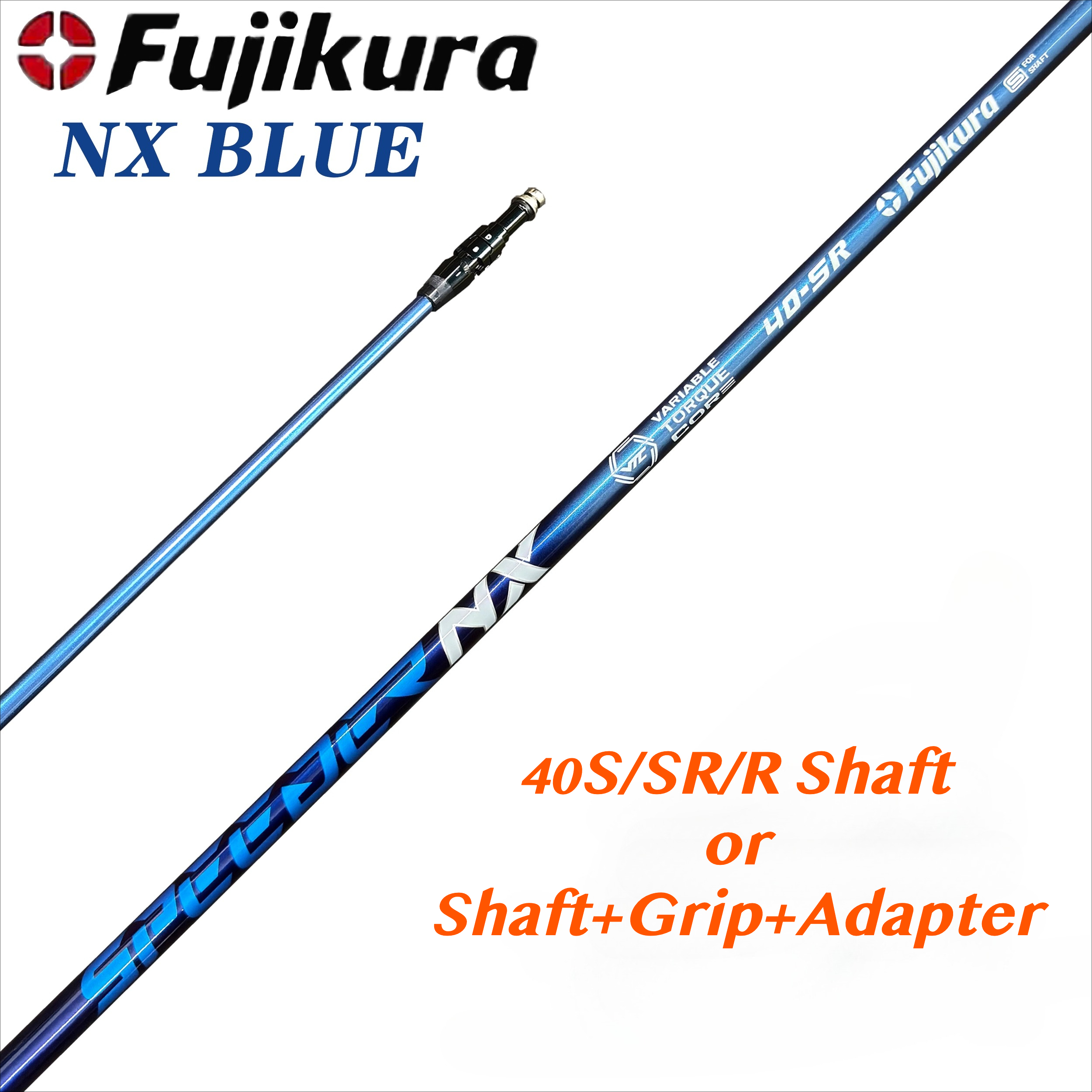 2025 Mới Golf Trục Fujikura Nx Màu Xanh Golf Trình Điều Khiển Trục 40r/Sr/S Flex trục than chì Gỗ Trục Miễn Phí Lắp Ráp Tay Áo Và Grip
