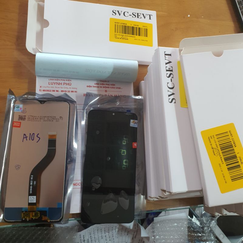Màn hình samsung a10s zin tặng keo dán