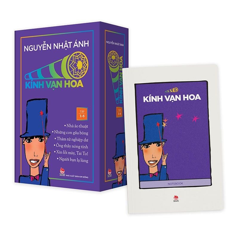 Sách - Boxset Kính vạn hoa - Bộ Kỉ niệm 30 năm - ( Lẻ 1-9)