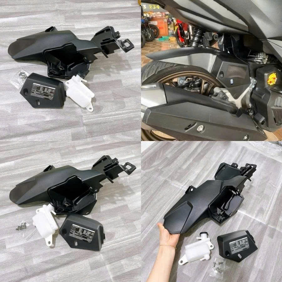 Dè con 3 món AB loại dài gắn Vario, Click, AirBlade 2016-2020 xe máy Vũ Nguyên -vk