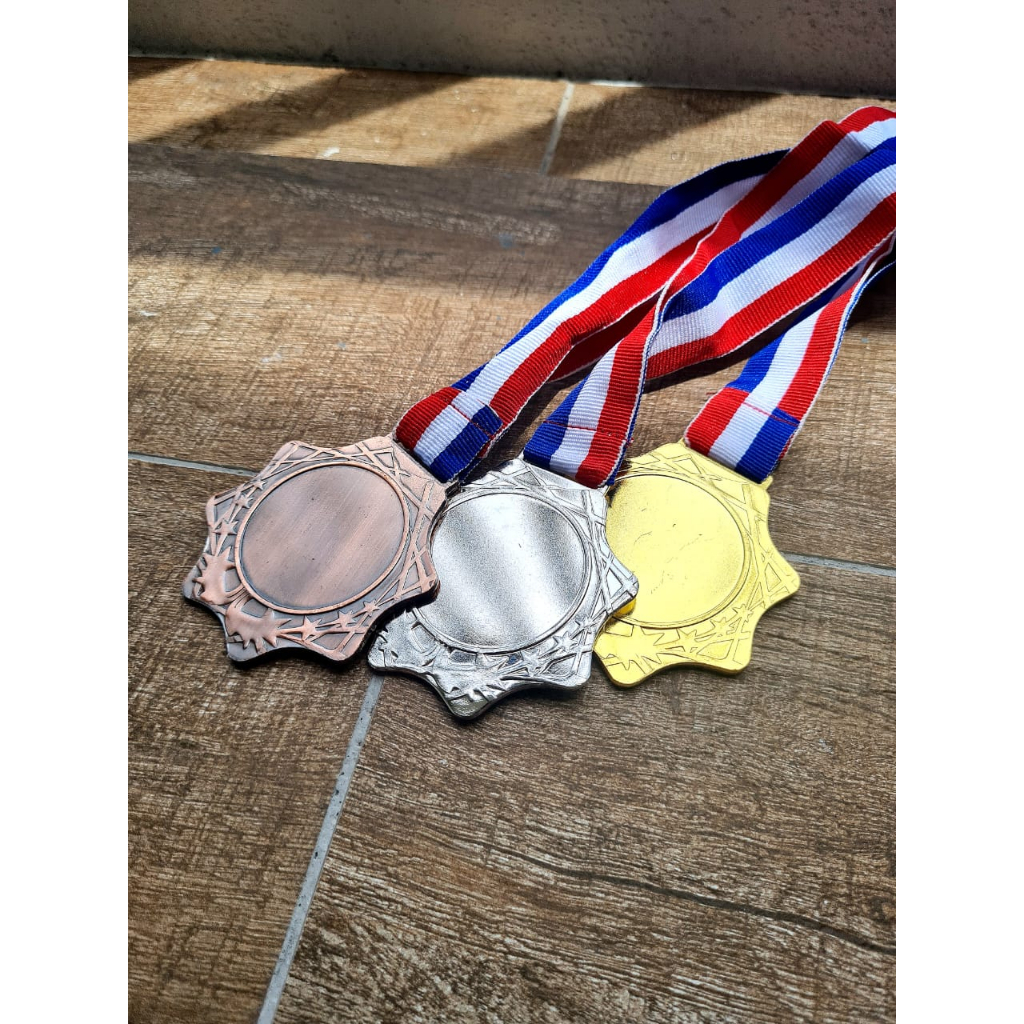Medal BESI Hanging - 2 JENIS 🥇/Sports Medal/D:65mm/ FACTORY PRICE/MEDAL+LANYARD/Sport Events/ Coporate Events