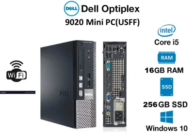 DELL OptiPlex 9020 micro PC Computer - Intel Core i5-4th Gen /16gb Ram/256GB SSD/Win10 pro /MS office( Refurbished)