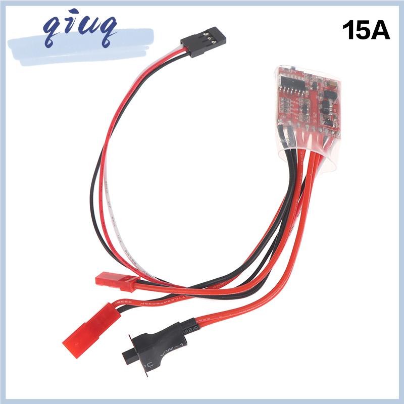 [qiuq] Micro ESC 10A 15A 20A 30A chải ESC RC ESC điện tốc độ điều khiển cho Diy Mini 1 16 1 18 1 24 RC Xe thuyền TANK W phanh - 3