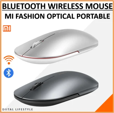 Original Xiaomi Bluetooth Mouse Mi fashion Wireless Mouse Game Mouse 1000dpi 2.4GHz WiFi link Optical Mouse Metal Portable Mouse