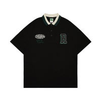 Russ Poloshirt Rugby Tangan Pendek Gainner Black
