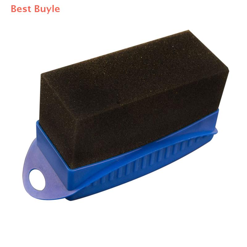 💖Best Buyle Xe bánh xe đánh bóng waxing miếng bọt biển bàn chải rửa làm sạch lốp đường viền Dressing Applicator Pads TRIM góc waxing miếng bọt biển