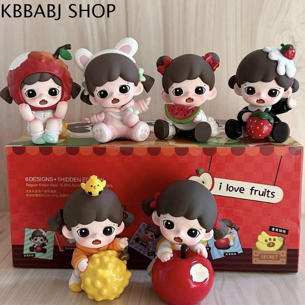 KBBABJ Sưu tập Mô hình zoraa cho bé Dễ thương I Love Fruits Series Búp bê zoraa cho bé Thời trang Ho