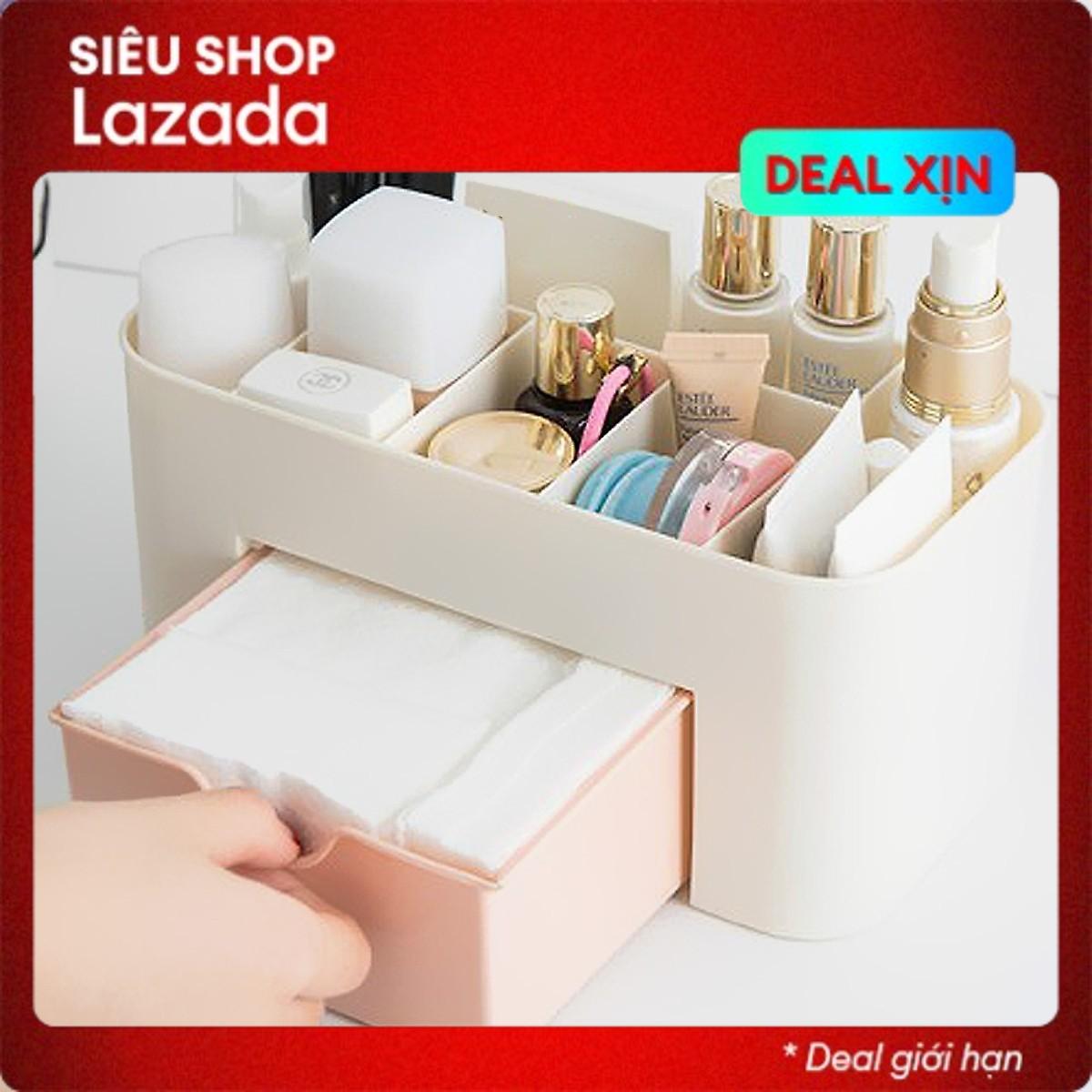 Kệ Đựng Mỹ Phẩm, Đồ Trang Điểm Đa Năng Có Ngăn Kéo (Giao Màu Ngẫu Nhiên)