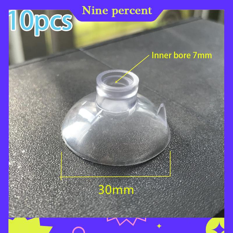 Nine percent 10 chiếc cốc hút bể cá ống hút bơm oxy bể cá ống hút cố định ống khí kẹp cố định ống hút nhiệt kế - 8