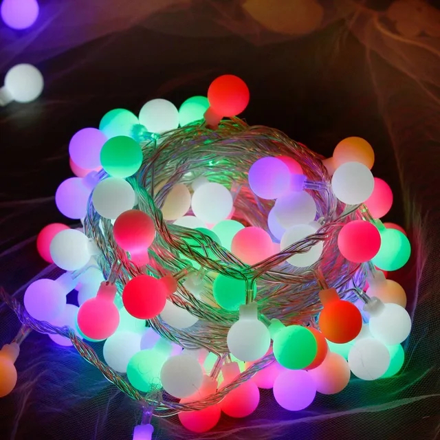Lampu LED Tumbler Hias ANGGUR 5 METER cahaya Terang Warna Rainbow 5 Meter Tahan Air Bisa Disambung - Queen Grosir Elektronik