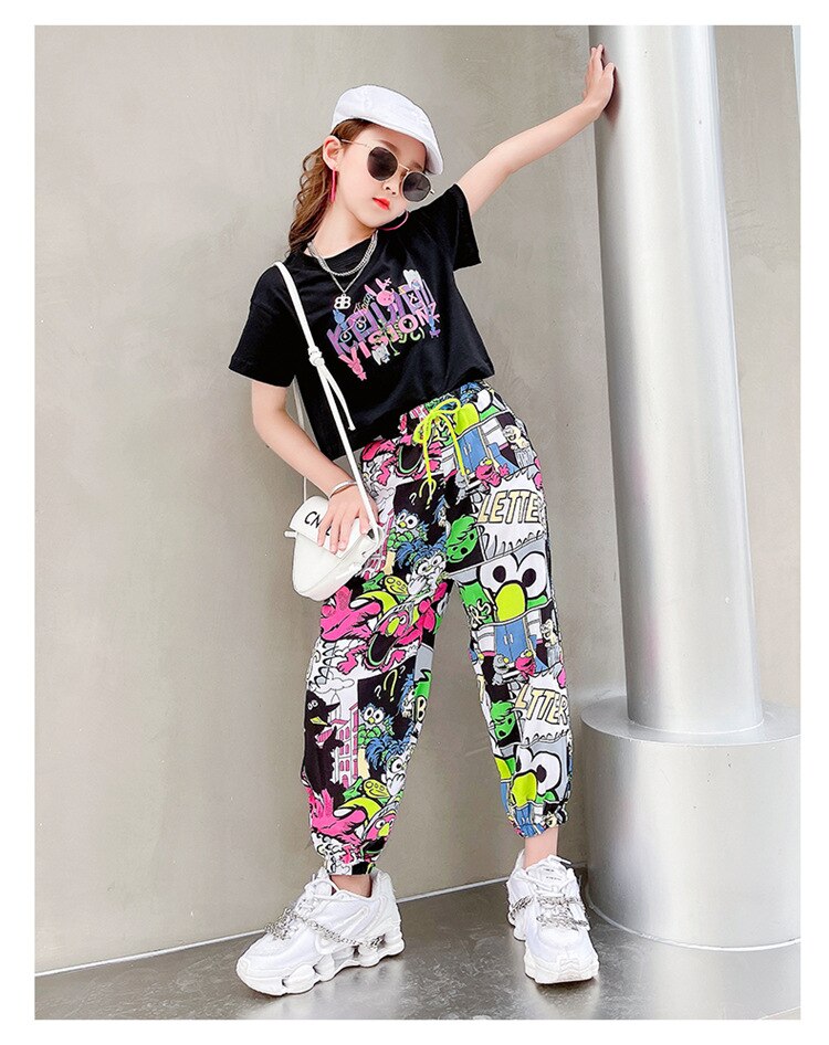 Boutique Outfits Teenagers Kids Clothes Suit Light Summer Korean