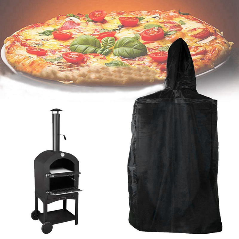 Pizza Oven Cover Oxford Cloth Waterproof Grill Oven Cover Camping Pizza Oven Protective Cover for Outdoor Garden Patio Harga  45 Ringgit*Penghantaran Percuma